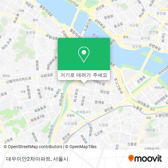 대우이안2차아파트 지도