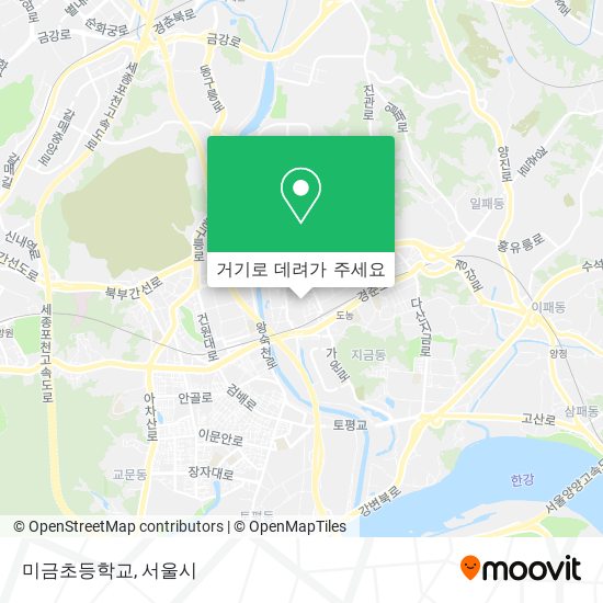 미금초등학교 지도