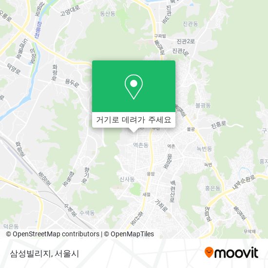 삼성빌리지 지도