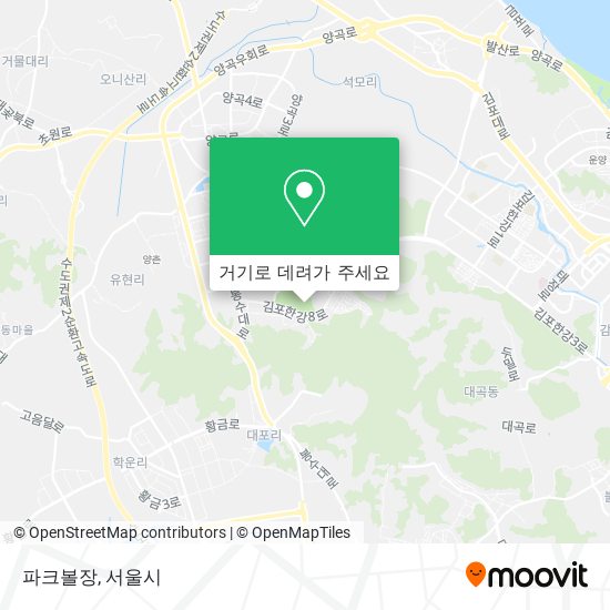 파크볼장 지도