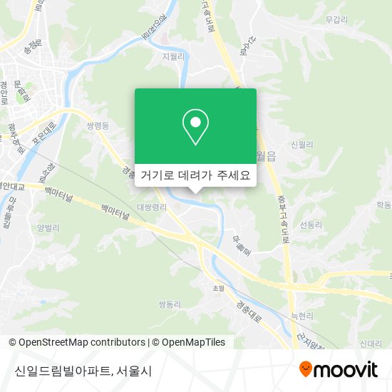 신일드림빌아파트 지도