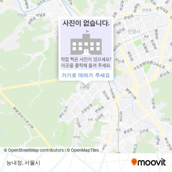 능내정 지도