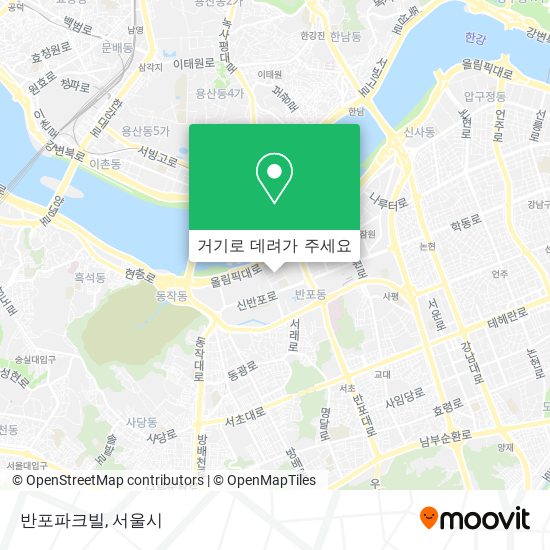 반포파크빌 지도