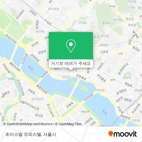초이스빌 오피스텔 지도