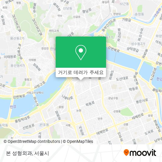본 성형외과 지도