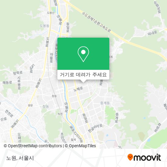 노원 지도