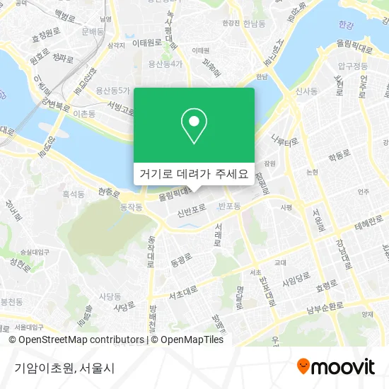 기암이초원 지도