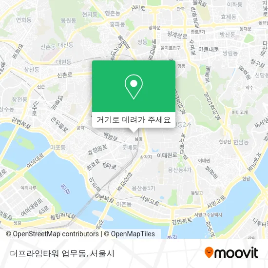더프라임타워 업무동 지도