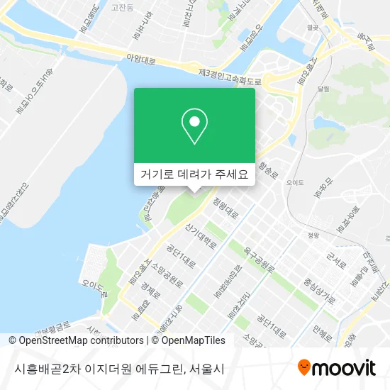 시흥배곧2차 이지더원 에듀그린 지도