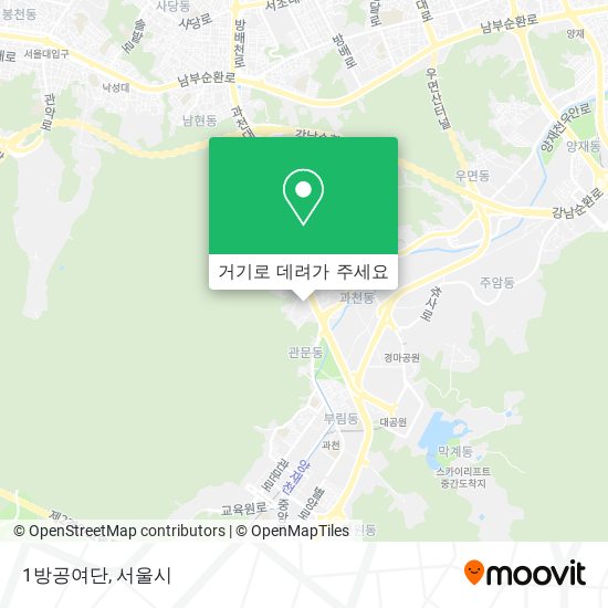 1방공여단 지도