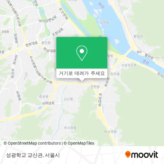 성광학교 교산관 지도