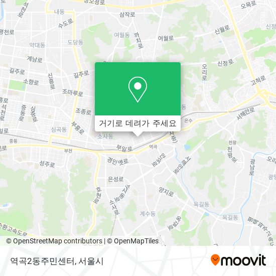 역곡2동주민센터 지도