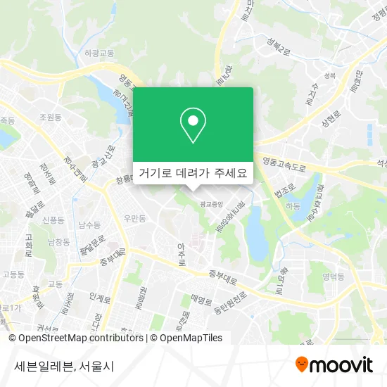 세븐일레븐 지도