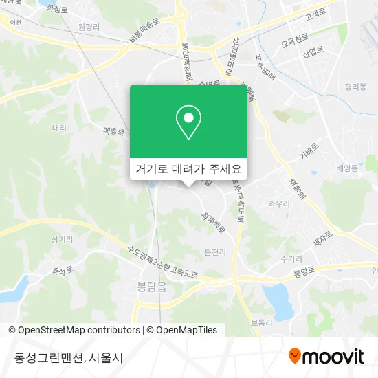 동성그린맨션 지도