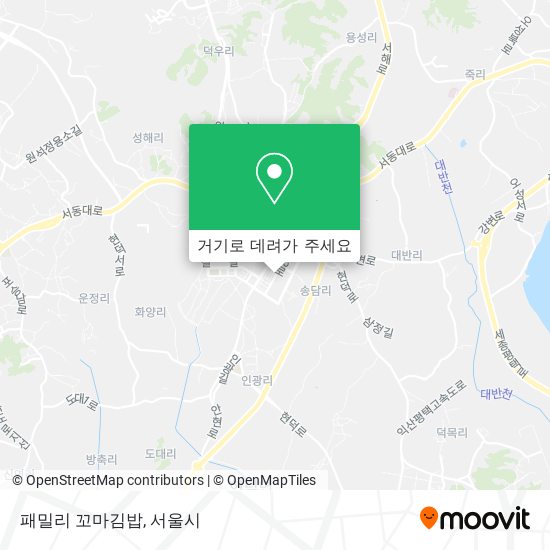 패밀리 꼬마김밥 지도