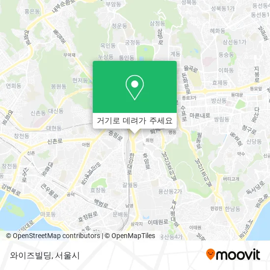 와이즈빌딩 지도