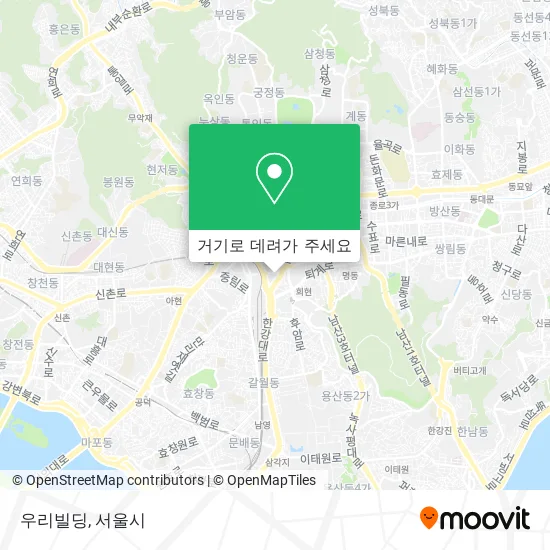 우리빌딩 지도