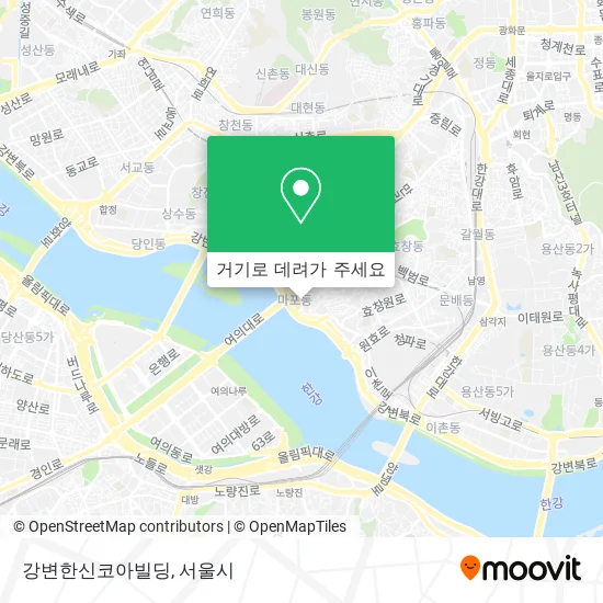 강변한신코아빌딩 지도