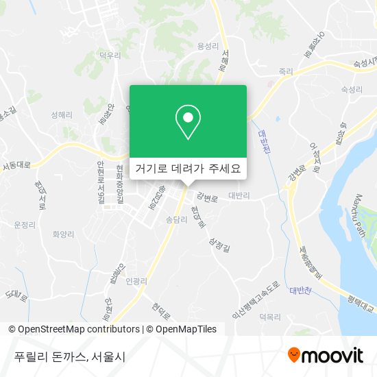 푸릴리 돈까스 지도