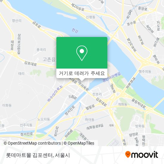 롯데마트몰 김포센터 지도