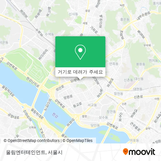 울림엔터테인먼트 지도