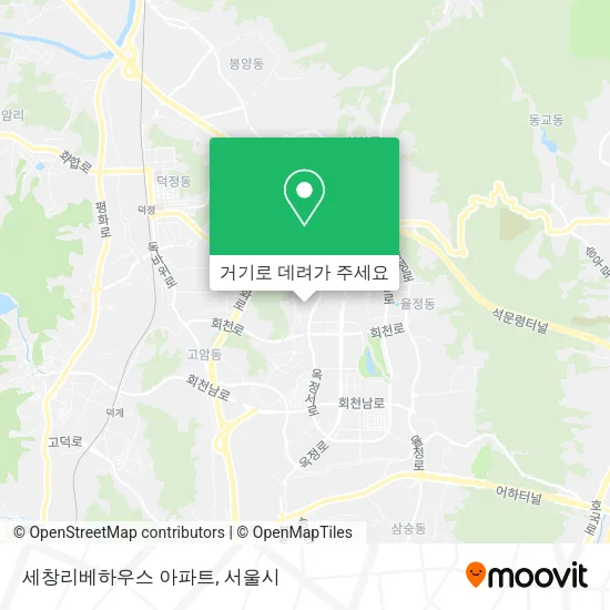 세창리베하우스 아파트 지도