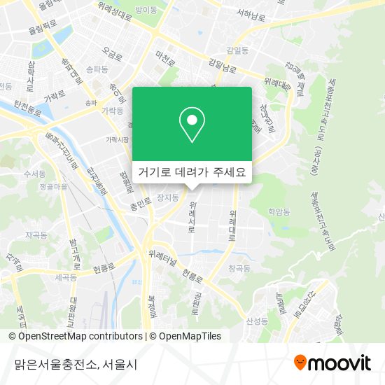 맑은서울충전소 지도