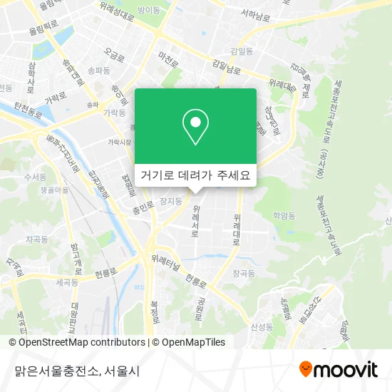맑은서울충전소 지도