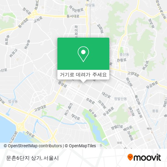 문촌6단지 상가 지도