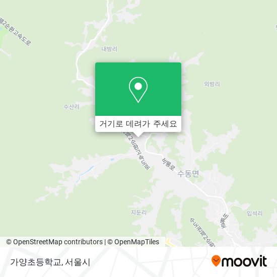 가양초등학교 지도