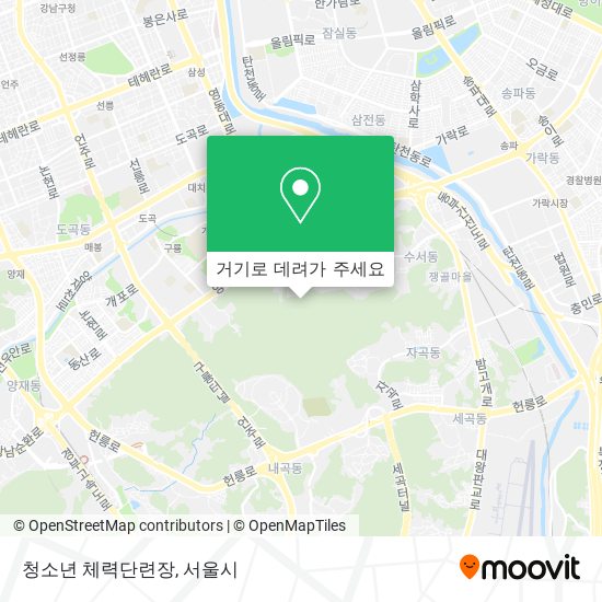 청소년 체력단련장 지도