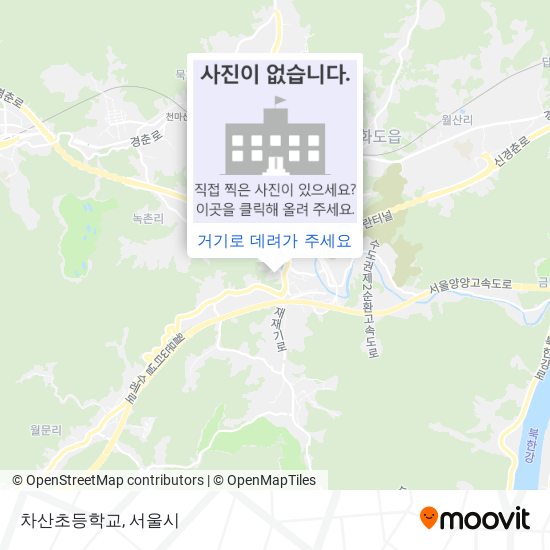 차산초등학교 지도
