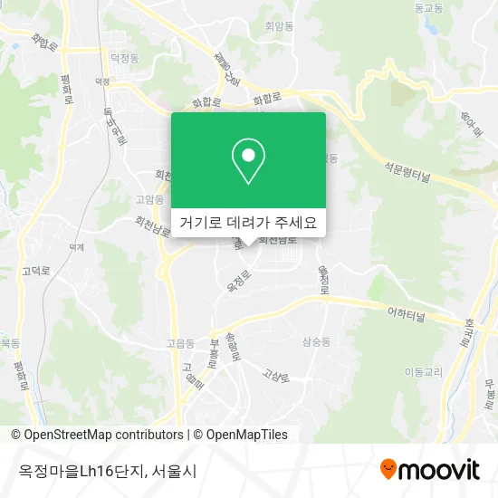 옥정마을Lh16단지 지도