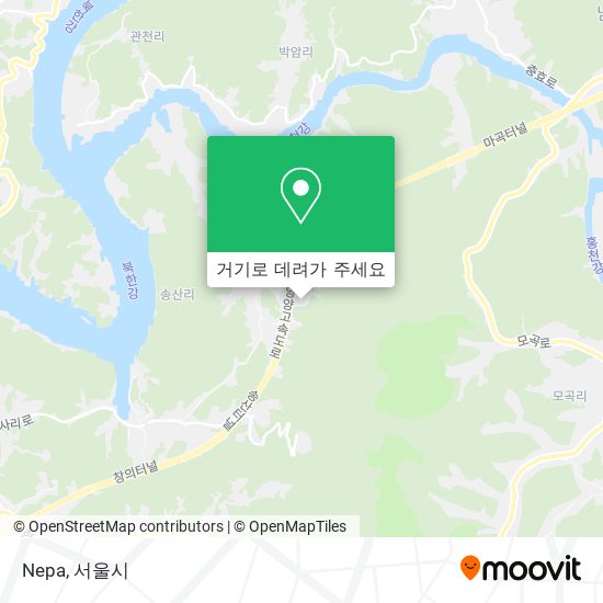 Nepa 지도