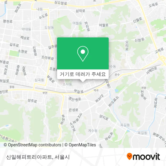 신일해피트리아파트 지도