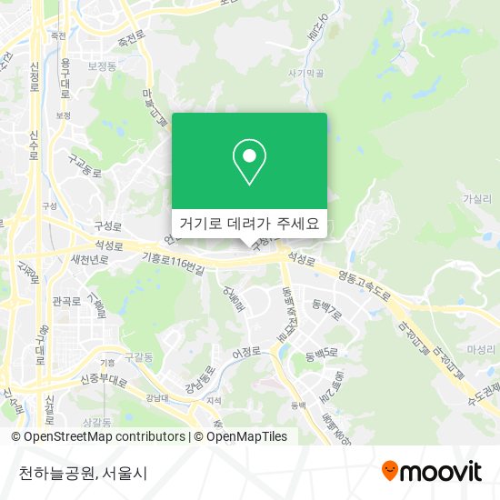 천하늘공원 지도