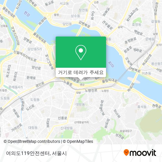 여의도119안전센터 지도