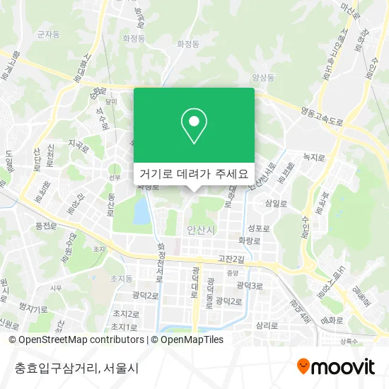 충효입구삼거리 지도