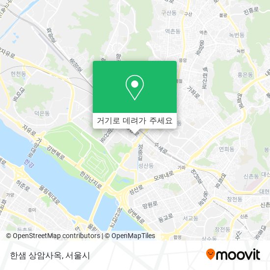 한샘 상암사옥 지도