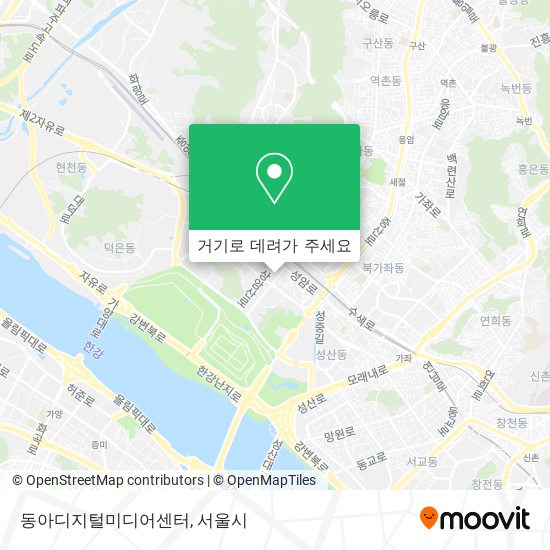 동아디지털미디어센터 지도