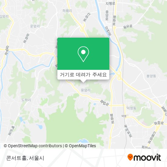 콘서트홀 지도