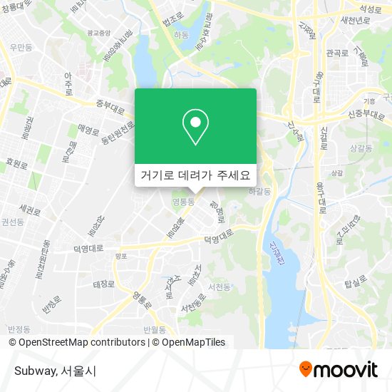 Subway 지도