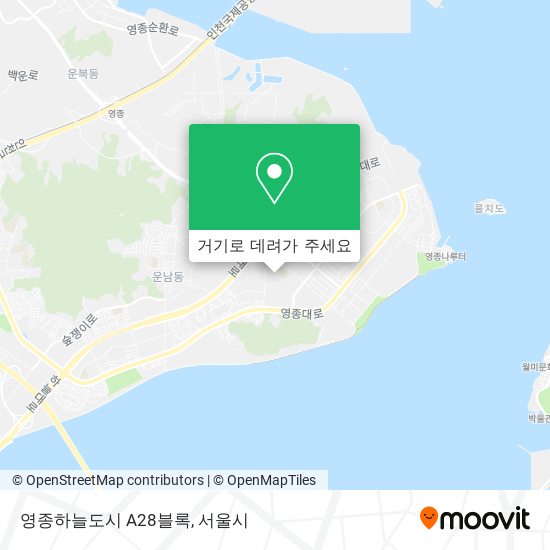 영종하늘도시 A28블록 지도