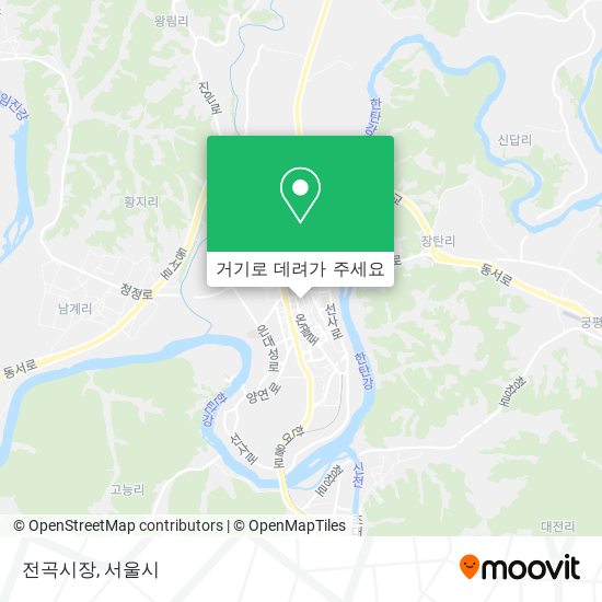 전곡시장 지도