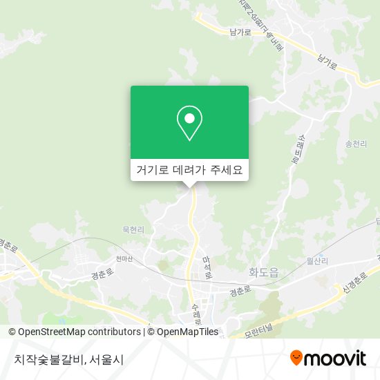 치작숯불갈비 지도