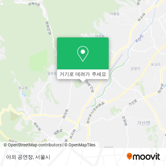 야외 공연장 지도