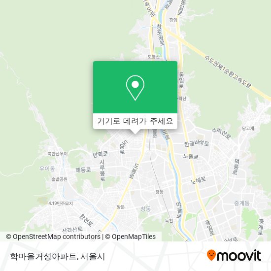 학마을거성아파트 지도