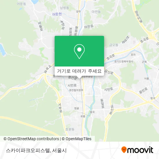 스카이파크오피스텔 지도