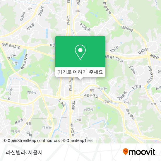라신빌라 지도
