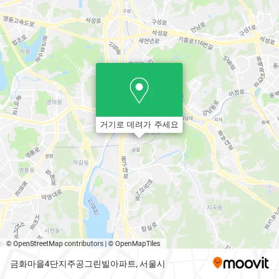 금화마을4단지주공그린빌아파트 지도